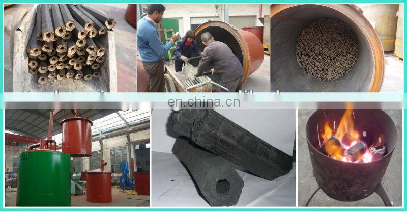 Mingyang factory supply brick carbonization kiln for coconut shell/wood burning stove/charcoal making machine price