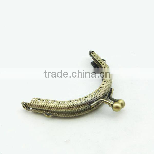 China manufacturer cheap bronze DIY sewing coin purse frames purse lock