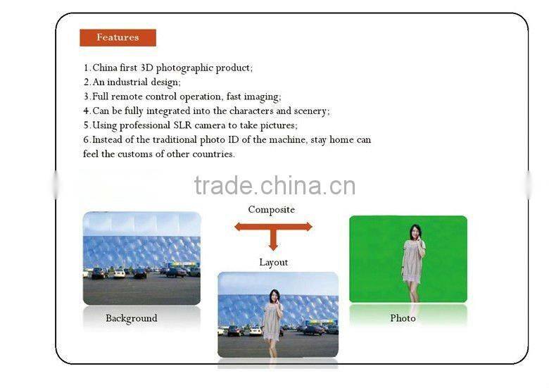 new product 3D photo kiosk vending machine For Happy Photos to rental
