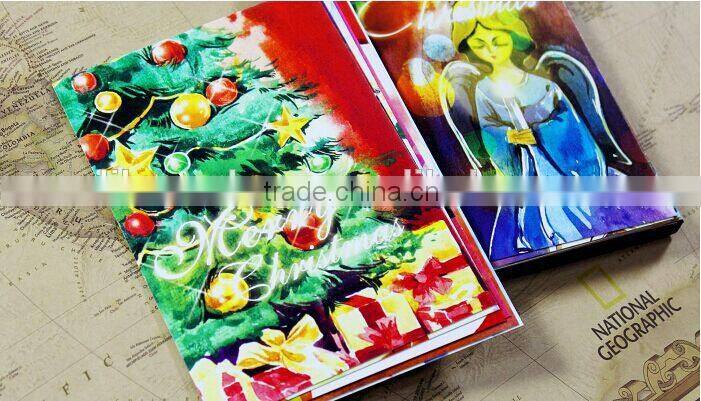 Angel gift Christmas postcard greeting card 16 CARDS in a box