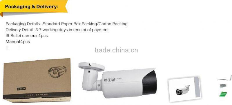 1.3MP Full HD TVI 960P Varifocals IR night vision Bullet CCTV Camera