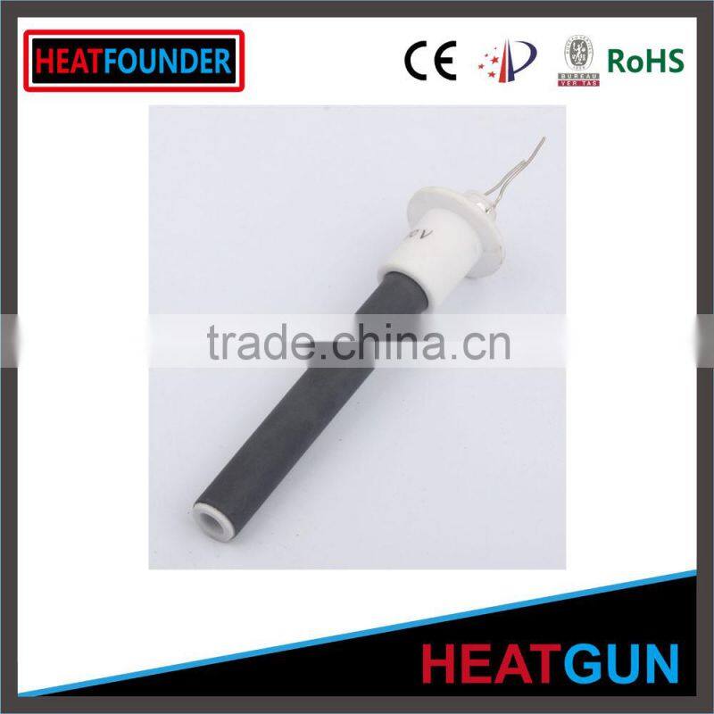 CHINA MADE ISO CERTIFICATION TOP GRADE 99%ALUMINA HIGH TEMPERATURE RESISTANCE PROMOTIONAL BIOMASS IGNITER FOR WOOD PELLET BOILER