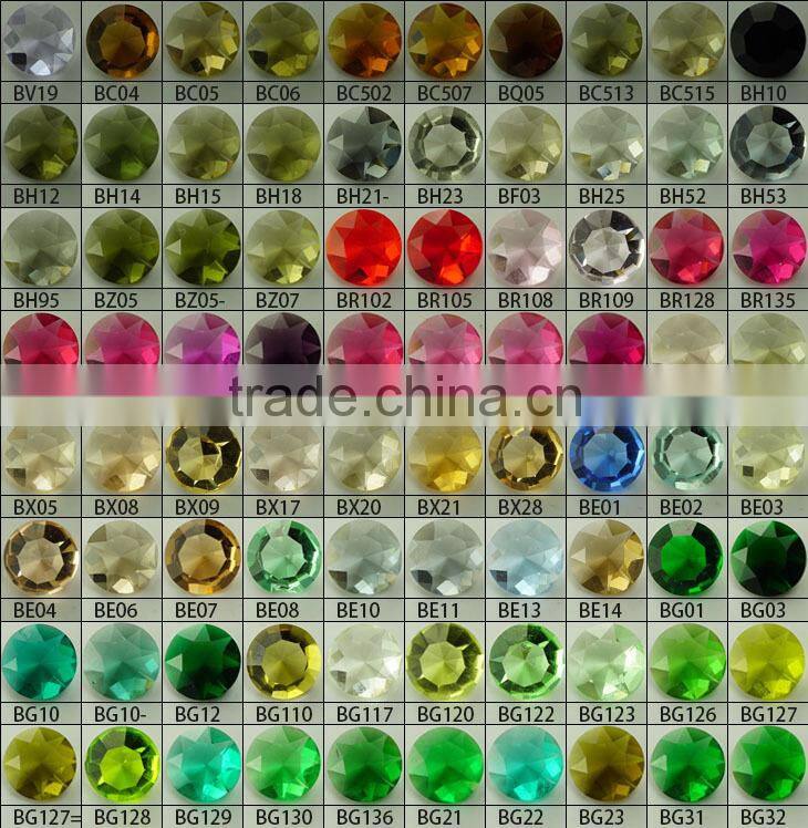 Guangxi good quality glass gemstone hollow glass beads