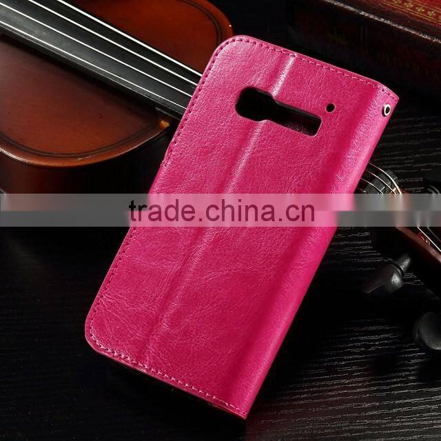 Luxury wallet stand leather case flip cover For Alcatel One Touch Pop C3 C5 C7 Idol mini 4033 5036 6012 7040