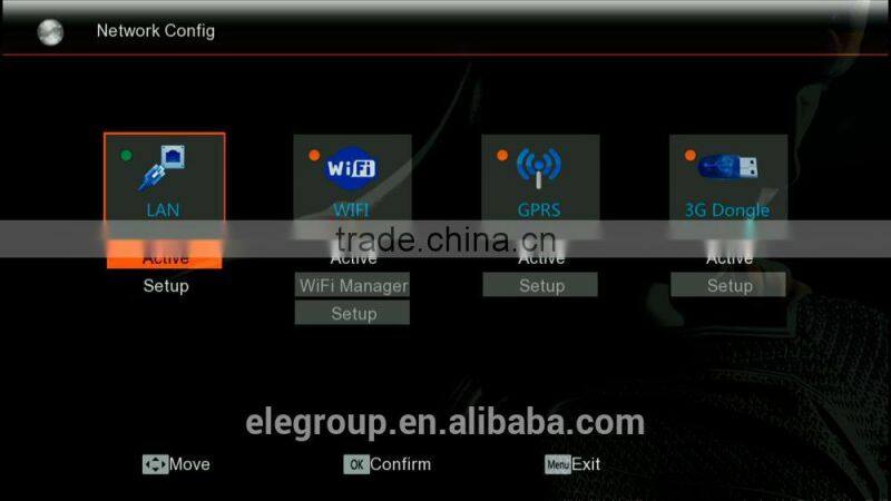 2015 Hot selling Openbox V8 DVB-S2 + DVB-T2 Twin Tuner HD Satellite Receiver Supported 3G,GPRS,LAN,USB WiFi iptv Openbox V8