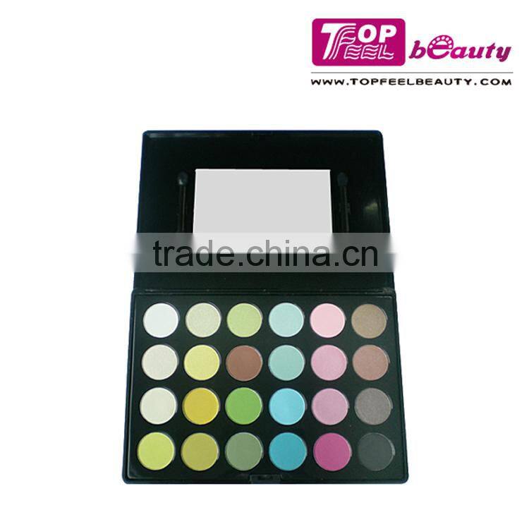 24 multi Colors oem professional eyeshadow palette makeup set