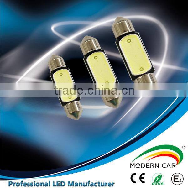 CE certification High power Festoon led 5630 5050 COBSMD 12v 8w led car bulb