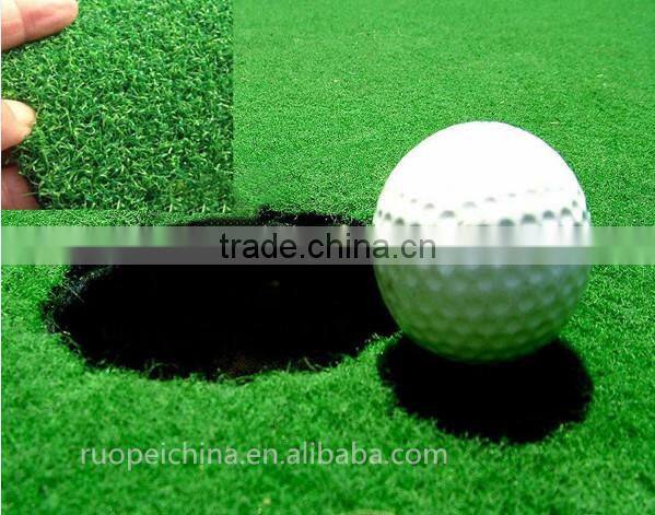 Artificial natural synthetic golf grass turf
