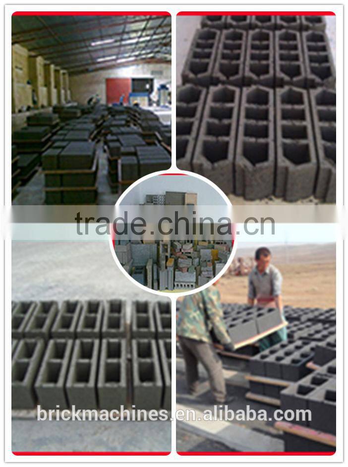 2015 new style FL10-15 alibaba india cement bricks project report hollow block machine price