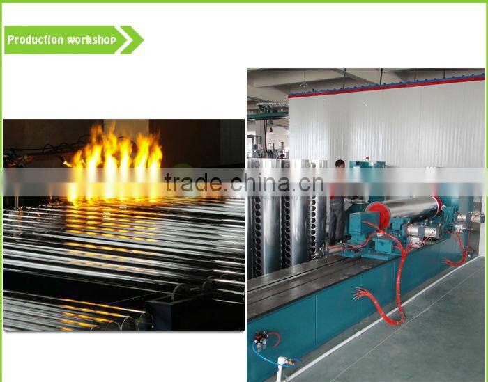 non pressure 50 evacuated tubes manifold solar water collector