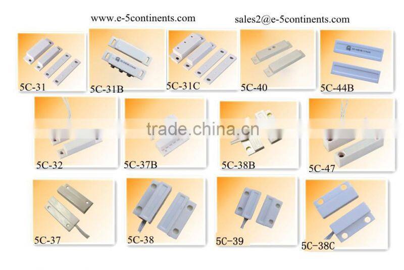 E-5continents 5C-37 ABS surface mounted magnetic door contact for alarm system