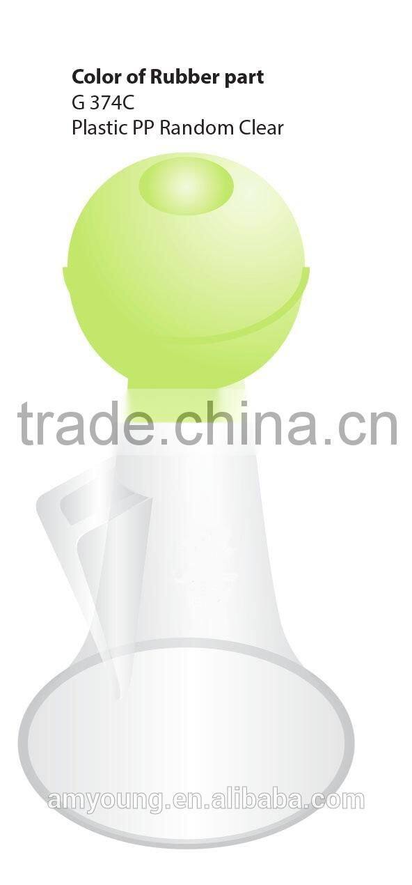 Pink free shipping for medel freestyle breast pump,home manual vacuum pump for silicon, glass breast pump,manual breast pump