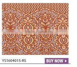 wholesale cheap guipure embroidery lace curtain fabric china supplier factory in 2016