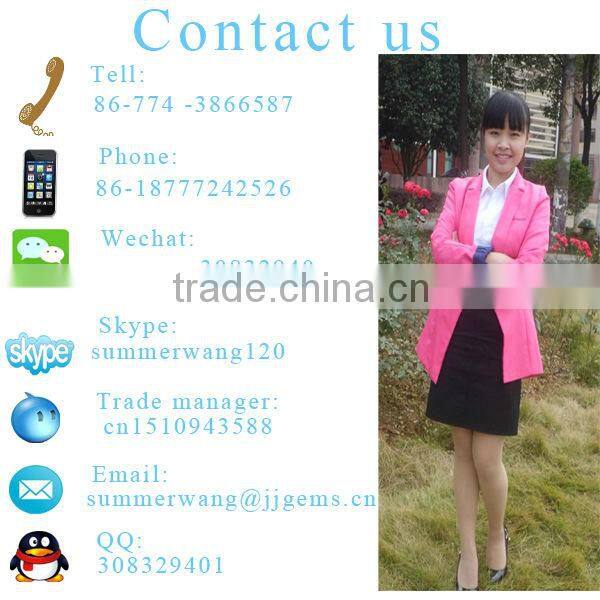 Wholesale 4*6mm oval 2# pink corundum stone