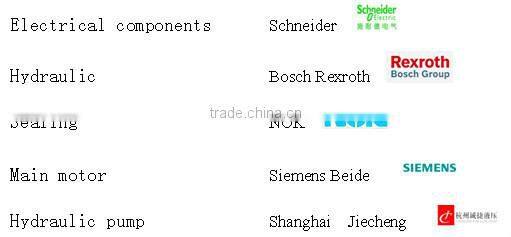 Q35Y series 90T hydraulic punching machine with single head punching machine