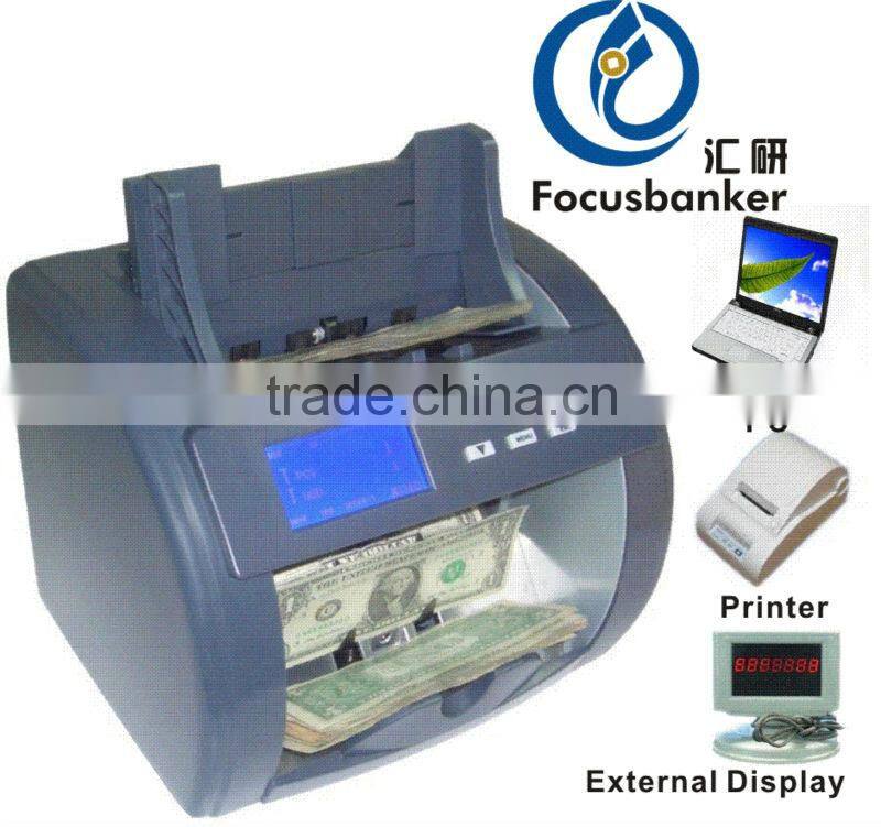 (Accurate!!!)SAR Money Counter/Mixed Denomination Value Discriminator/Bill Sorter/Banknote Detector for Saudi Arabian Riyal