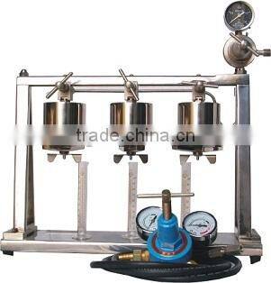 Filter Press with 3 sample cups / Filtration Test Apparatus / Filter Tester / Filtration Instrument