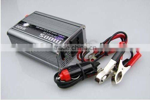 Hot 12v DC to AC 220v AC 500W Mobile Car Power Inverter