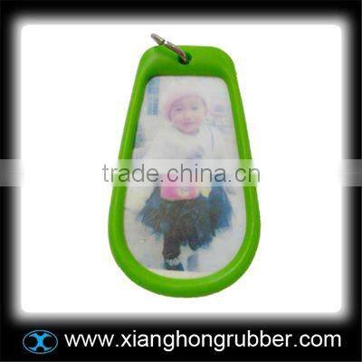 Soft PVC keychain, with fancy designs