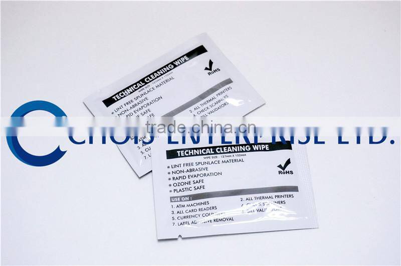 Compatible Evolis A5024 Cleaning Wipes, High Quality