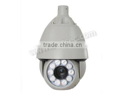 18X optical zoom HD 960 IR High Speed dome IP CCTV Camera,1.3MP SONY CCD Module 10 pcs LED Arrays,IR distance>100m(SIP-H14)
