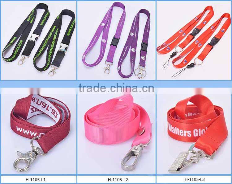 Event Promotion Polyester custom creative neck strap lanyard