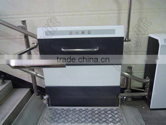 lifts for disabled/curverd wheelchair lift/disabled lift