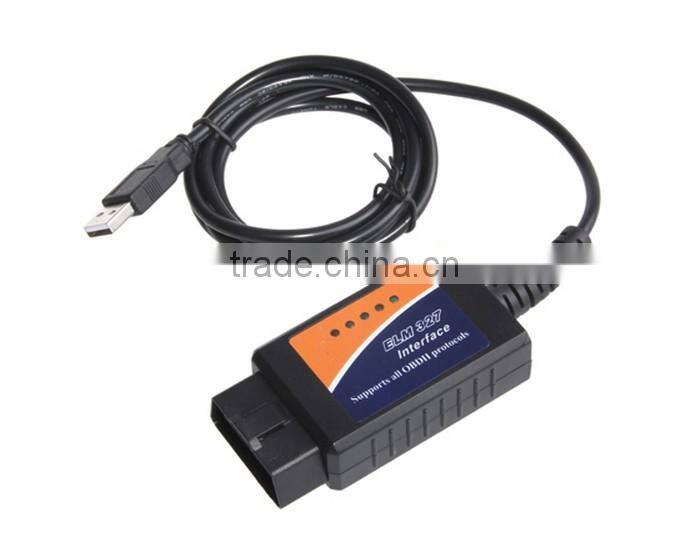Elm327 usb car diagnsotic tool,2015 hot selling OBDII CAN-BUS usb elm327 version 1.5a elm327 usb with best price