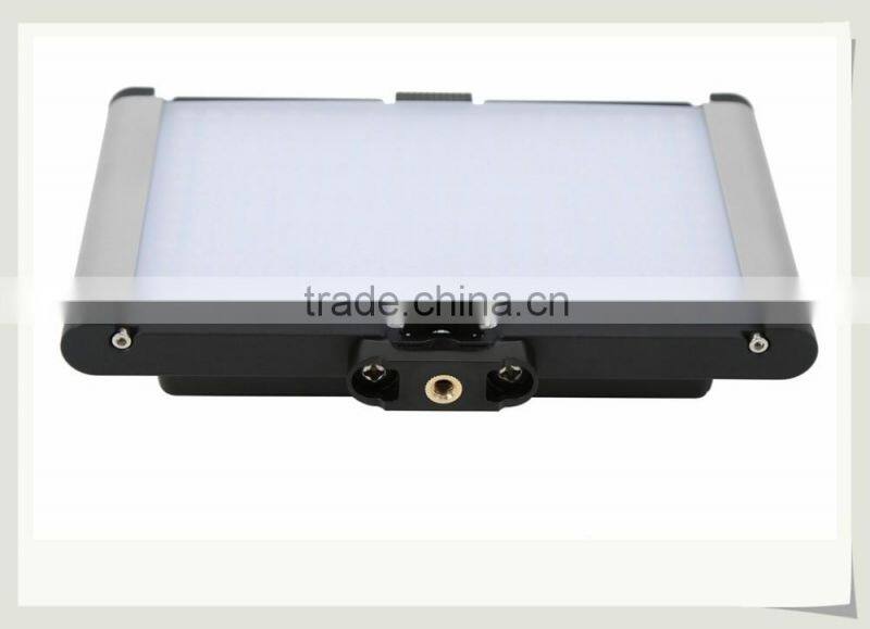 Top sale new pantent portable aviation aluminium alloy CRI95 on camera video led light