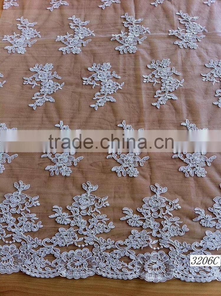 Contemporary best selling cord wedding lace