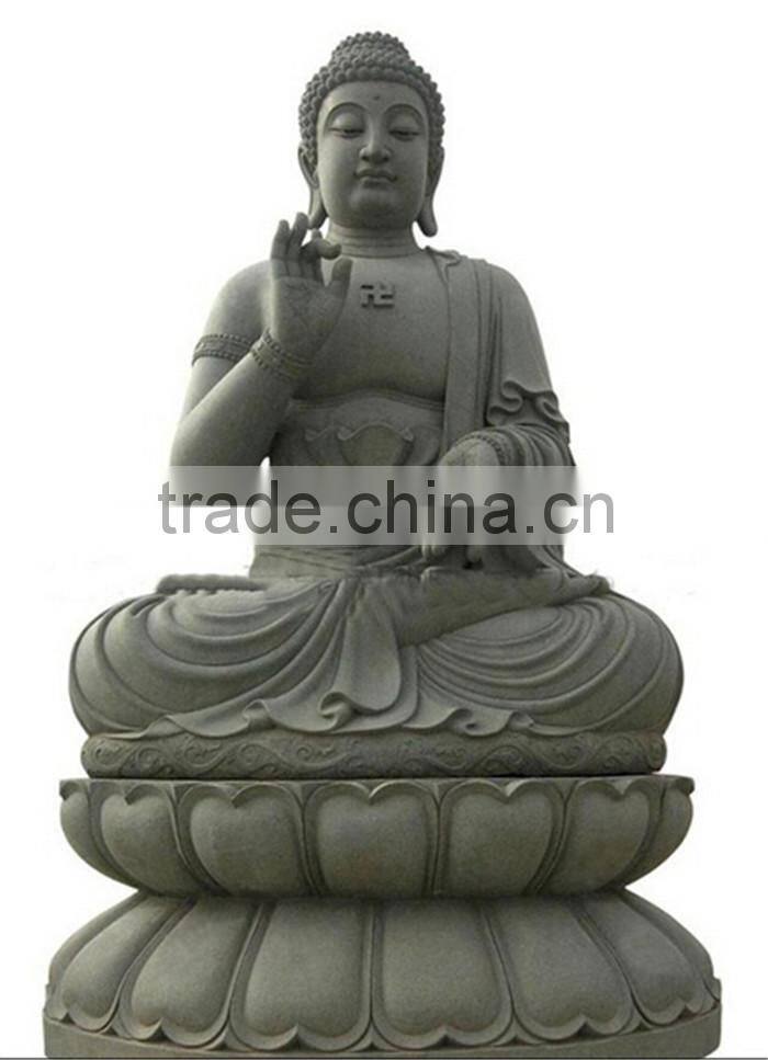 Hot Sale Hand Made Carved Stone Tibetan Buddha Statues