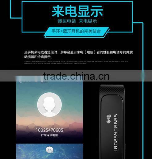 Wireless Activity Sleep Monitor Pedometer Smart Fitness Tracker Wristband Watch Bracelet for Men Man iPhone 6s 6 Plus 5S 5C 5 4S