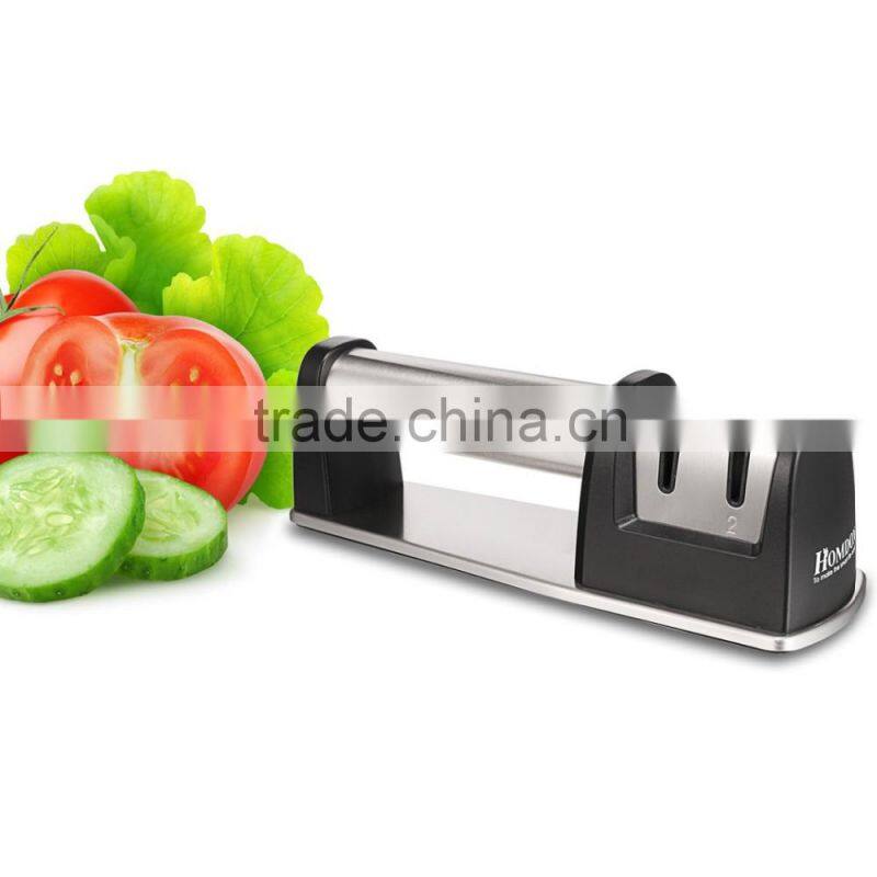 Homdox Stainless Steel Kitchen Home 2 Steps Handheld Cutting Sharpener AM003885