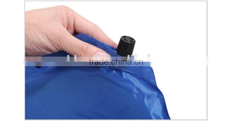 Outdoor single person thicken self inflatable air mattress camping