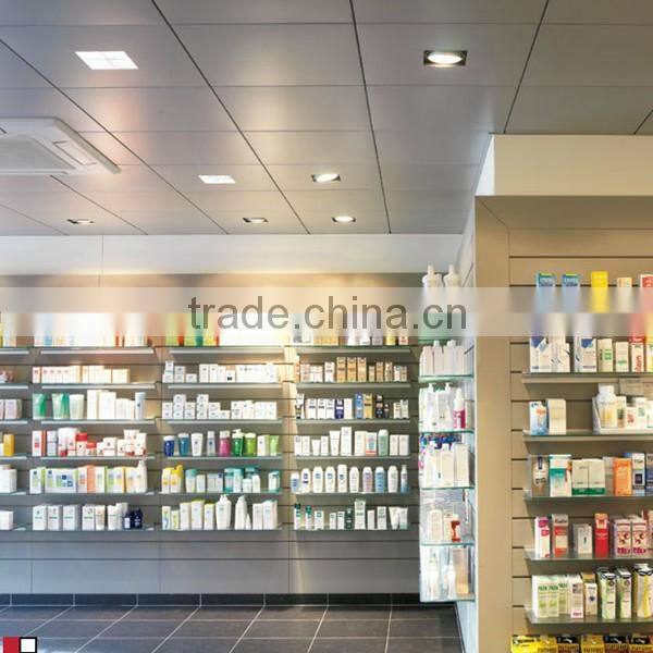 Fireproof aluminum metal acoustical ceiling panel