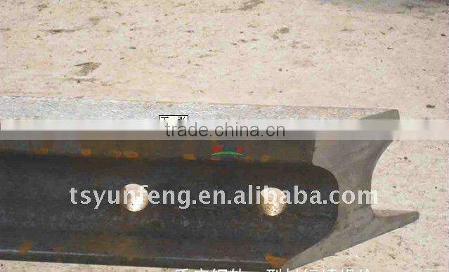 railway steel by train