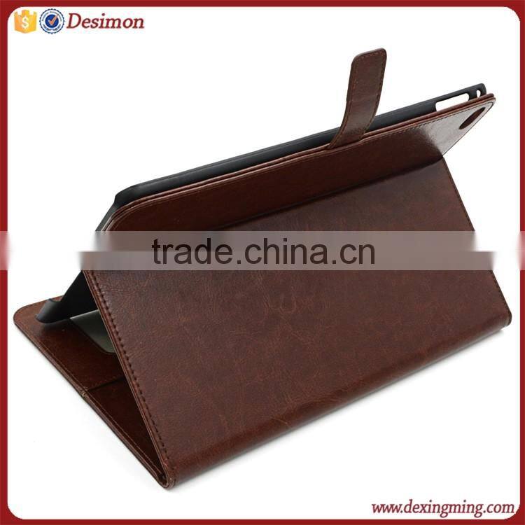 pu leather case for ipad air 2 , for ipad air 2 covers with own logo