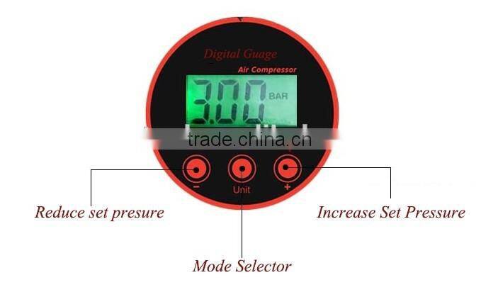 Digital tyre inflator