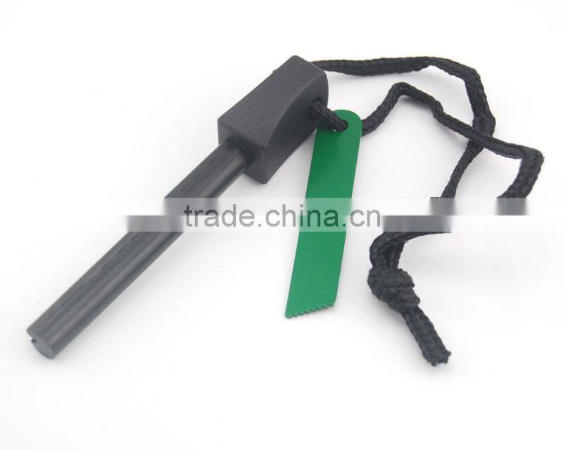 New Generation Steel Flint Magnesium Stone Fire Starter Safe and Durable Survival Kit