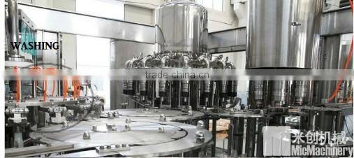 MIC-24-24-8 micmachinery 8000BPH Full Automatic Plastic Bottle Carbonated Drink Filling Machine with CE