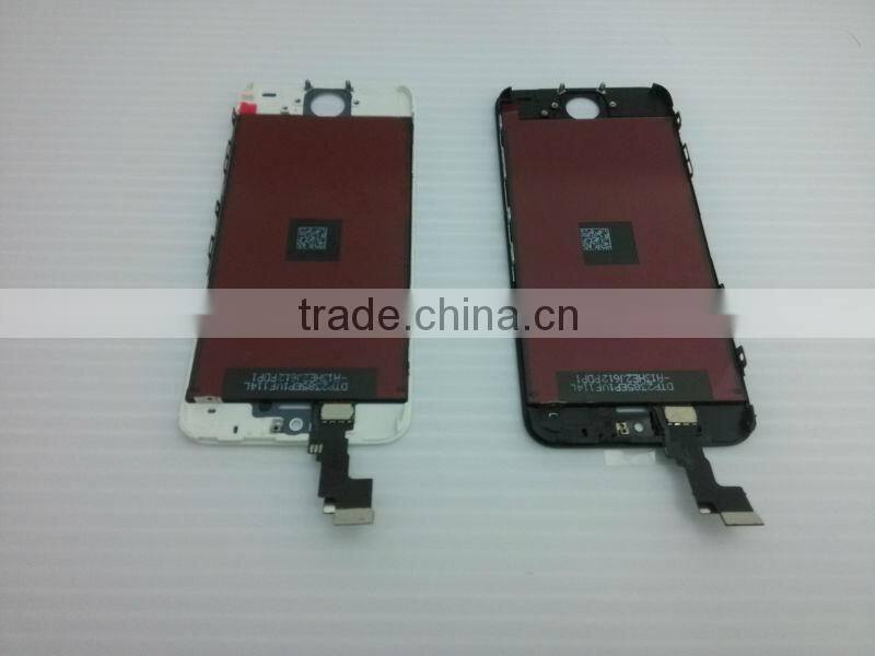 Original digitizer LCD display for iphone 5C assembly in shenzhen market