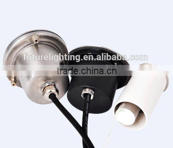 Outdoor Shenzhen factory Aluminum , stainless stell housing Edison 3W LED inground lamp