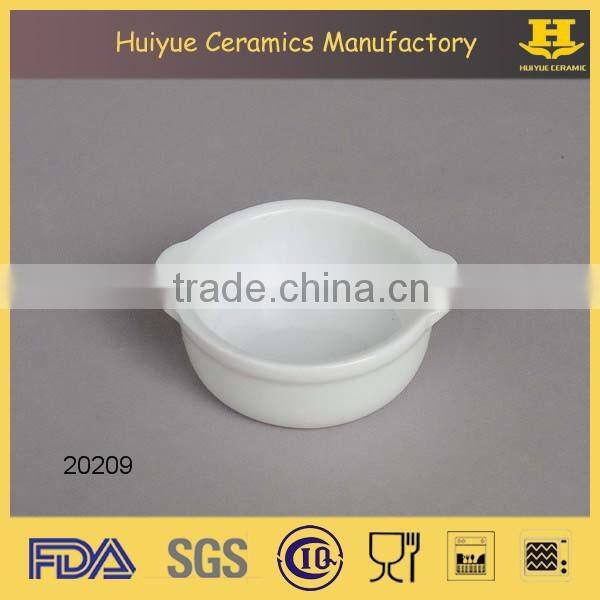 ceramic ramekin, ramekin with handle, wholesale ramekin