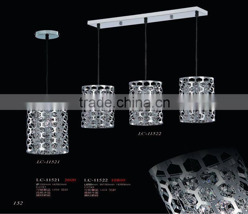 2013 New design crystal pendant lamp LC11531