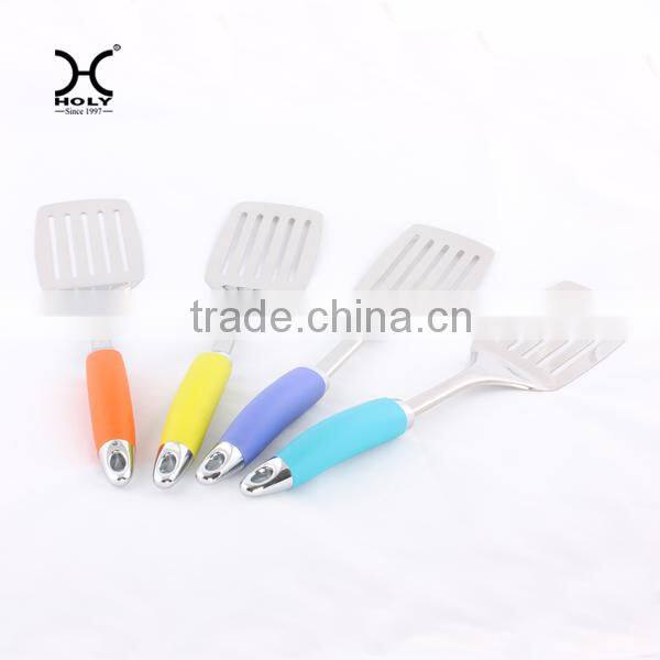 slotted turner with 0range handle