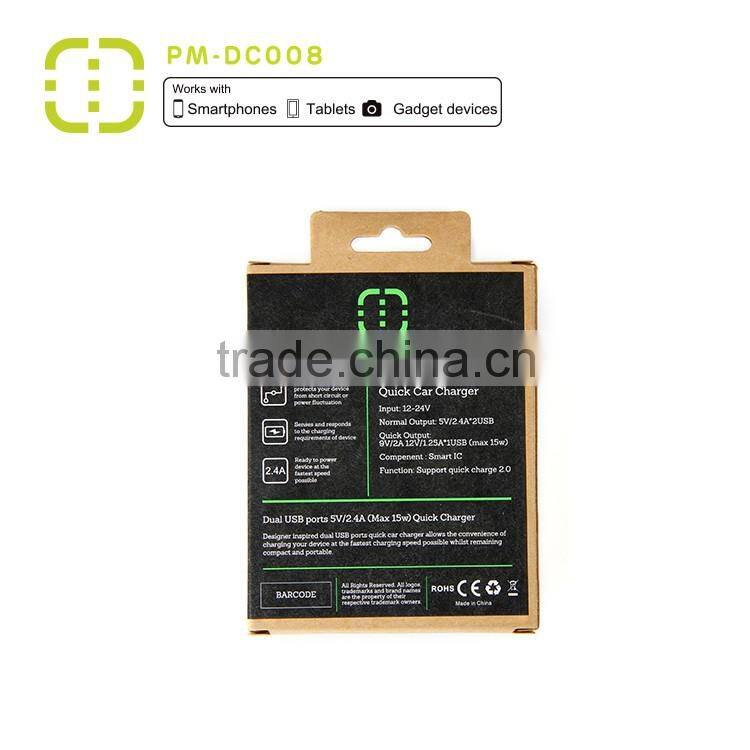 5.4A Triple USB Car Charger