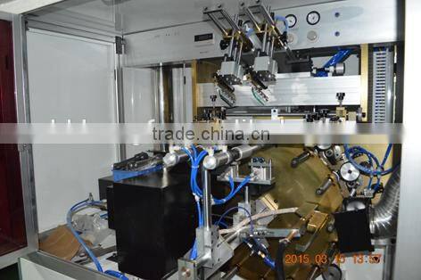Automatic factory cylindrical screen printer for mugs