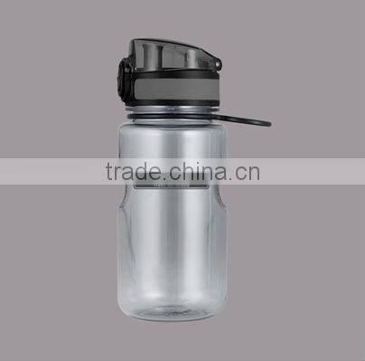 350ml bpa free drinking plastic water sport bottle with handle