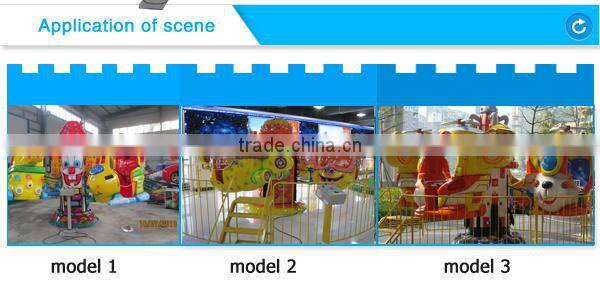 Indoor/Outdoor Playground Equipment Kids Ride Mini Plane for Sale