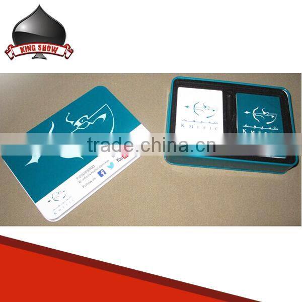 Hign end customized tin box cards with low cost